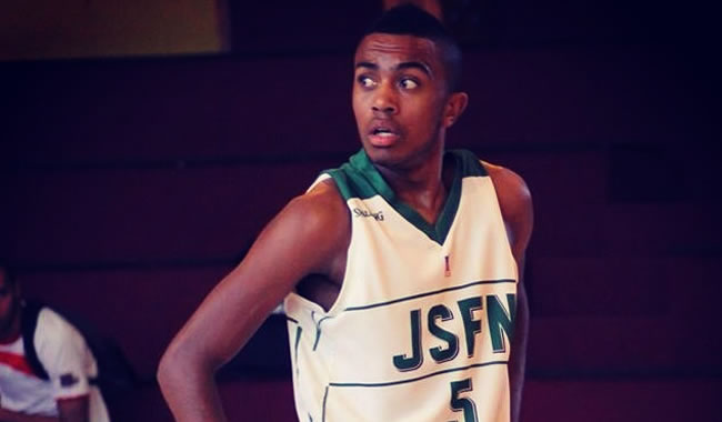 warren racine1 - Warren Racine, espoir du basket à la JSF Nanterre et étudiant en management à l'EMLV