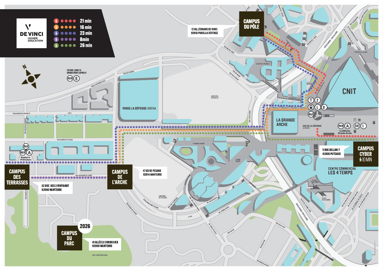 plan acces emlv - Access Map