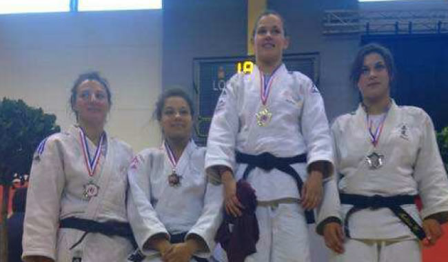 melissa heleine - La filière sportifs de haut niveau de l'EMLV se distingue aux Championnats de France de judo FFSU 2015
