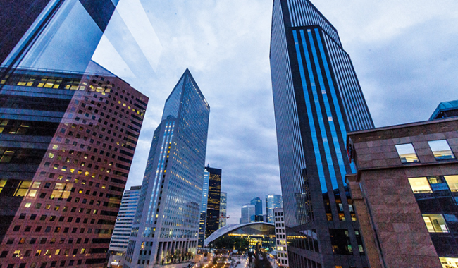La Défense, designated 2d business district in Europe