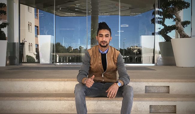 Ayoub, étudiant à l'EMLV, en stage en Espagne