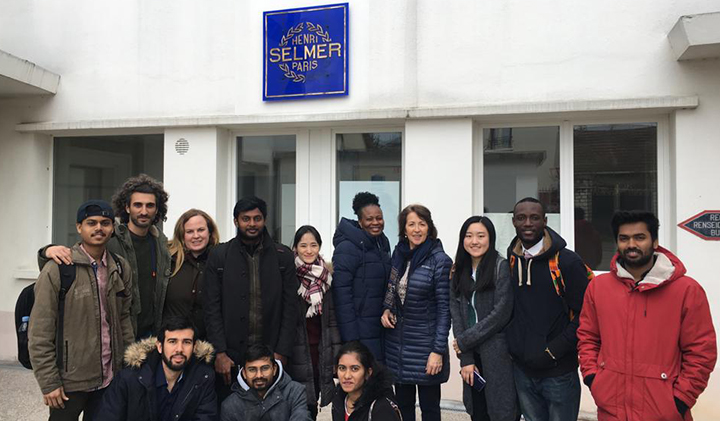 saxo2 1 - MSc International Business students visited the world leader French saxophone company