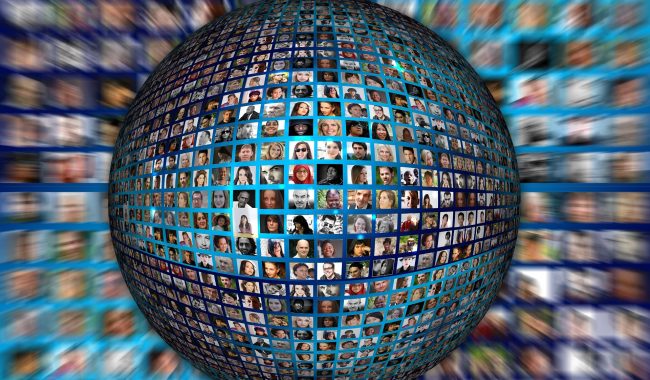 digital businesses and people connected