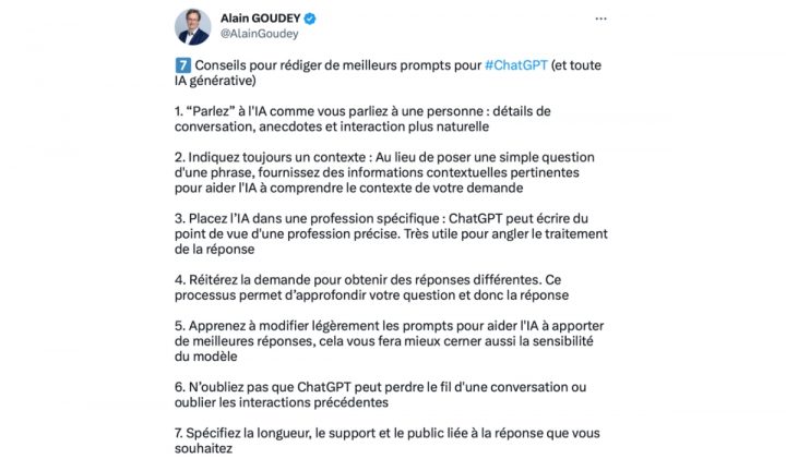 Tribune S Tran Twitter  720x421 - ChatGPT va-t-il disrupter l’enseignement supérieur ? Une tribune par Sébastien Tran, directeur de l'EMLV