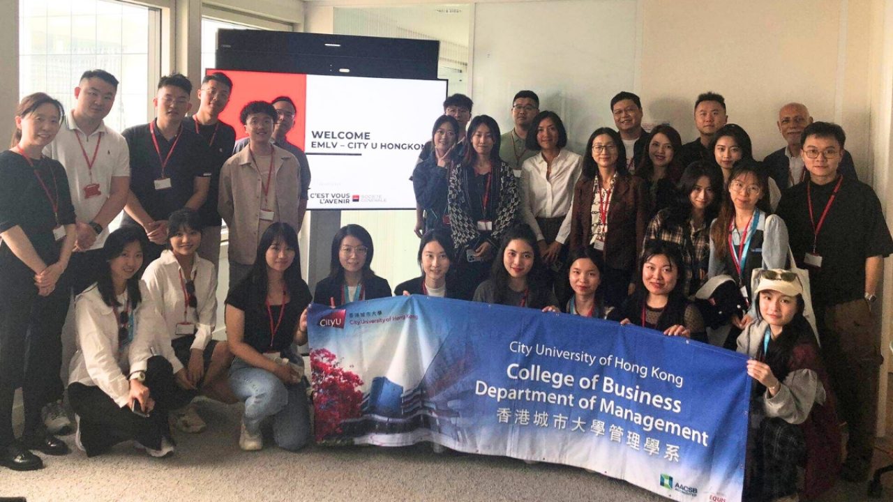 Summer School: EMLV welcomes students from the City University of Hong Kong  to Paris - EMLV Business School Paris