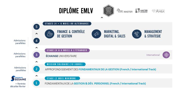 cursus pge emlv - Programme Grande école (Grade de Master)