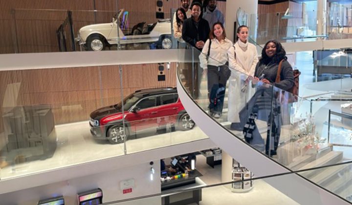 EMLV French Luxury Expo voitures 720x420 - Immersive Learning in French Luxury: Key Highlights from the MSc in Luxury & Innovation Management