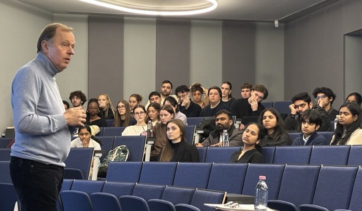 EMLV MSc Conference 2 720x420 - Oil Geopolitics: A Conference for MSc International Business Students with Thierry Pflimlin