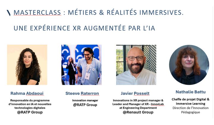 Métiers & réalités immersives : une expérience XR augmentée par l’IA au service des usages en entreprise EMLV Metiers realites immersives 2 720x420 - Métiers & réalités immersives : une expérience XR augmentée par l’IA au service des usages en entreprise