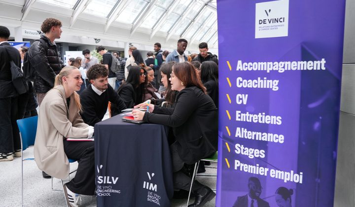 ESILV Forum alternance accomagnement 720x420 - Forum Alternance &agrave; l&rsquo;EMLV : acc&eacute;l&eacute;rateur de rencontres professionnelles