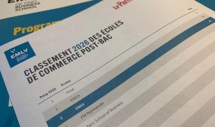 EMLV Le parisien 2026 &ndash; L&rsquo;EMLV 3&egrave;me au classement Le Parisien des meilleures &laquo; business school &raquo; post-bac en 2026